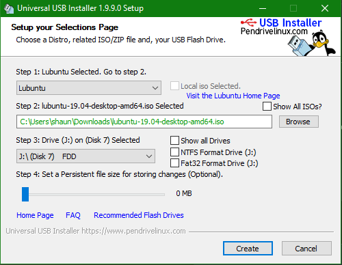USB Installation Media - UUI